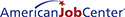 American Job Center Logo and link to Career One Stop